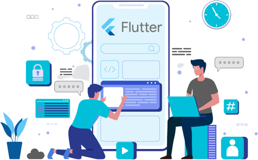 Mobile apps development with Flutter framework